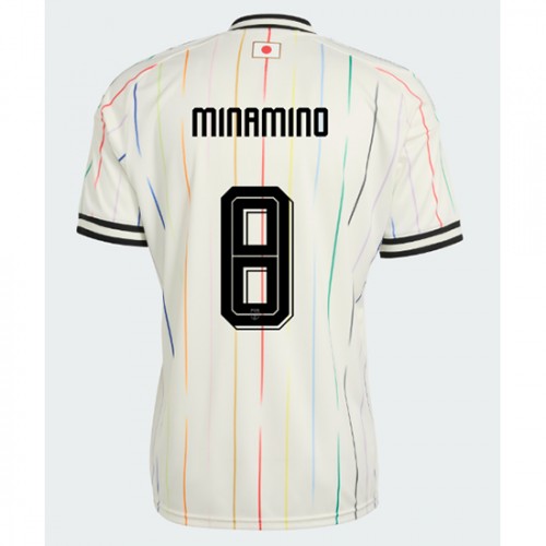 Japani Takumi Minamino #8 Vieraspaita MM-kisat 2026 Lyhythihainen